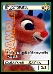 Satyr Token – Custom: Rudolph